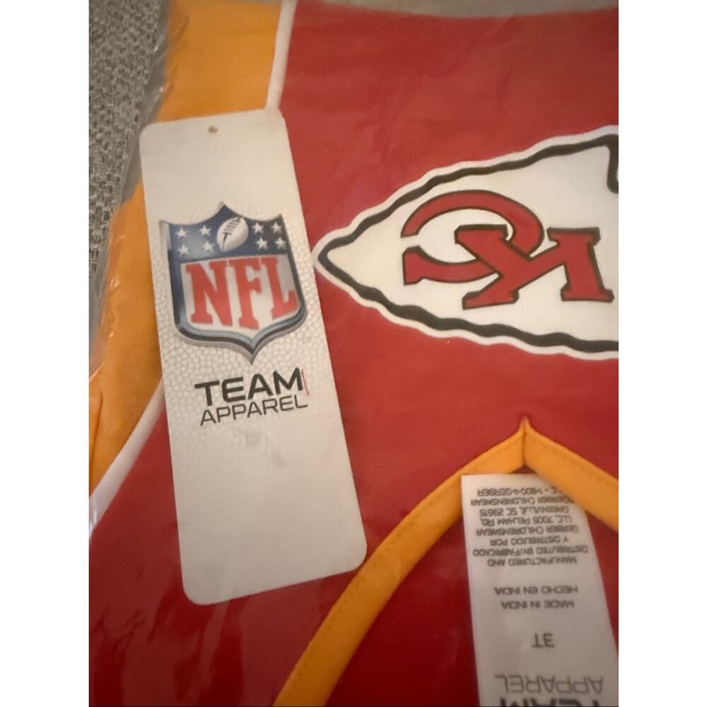 Old Navy Red Kansas City Chiefs Graphic Mesh Dress - Picture 7 of 7